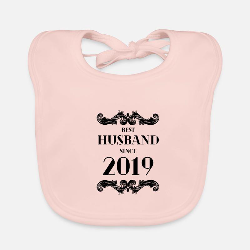 Bester Ehemann seit Hochzeitstag 2019 Baby Bio-Lätzchen