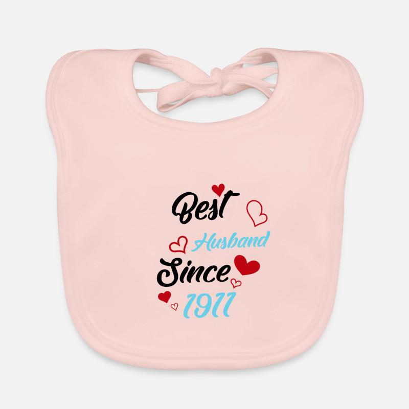 Bester Ehemann seit 1911 Hochzeit Baby Bio-Lätzchen