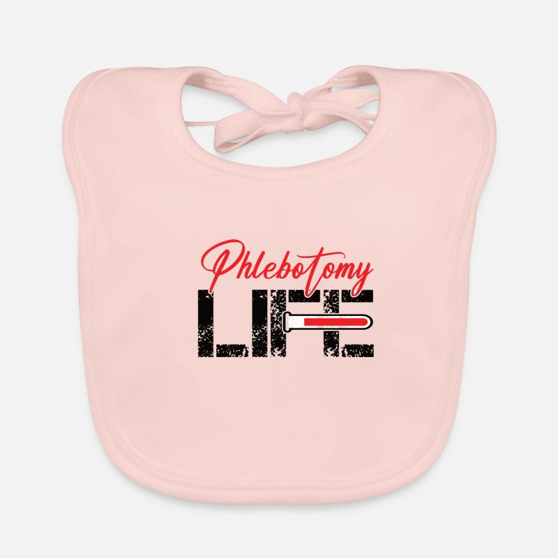 Phlebotomist Laboratory Venous Artery Phlebologist Organic Baby Bibs