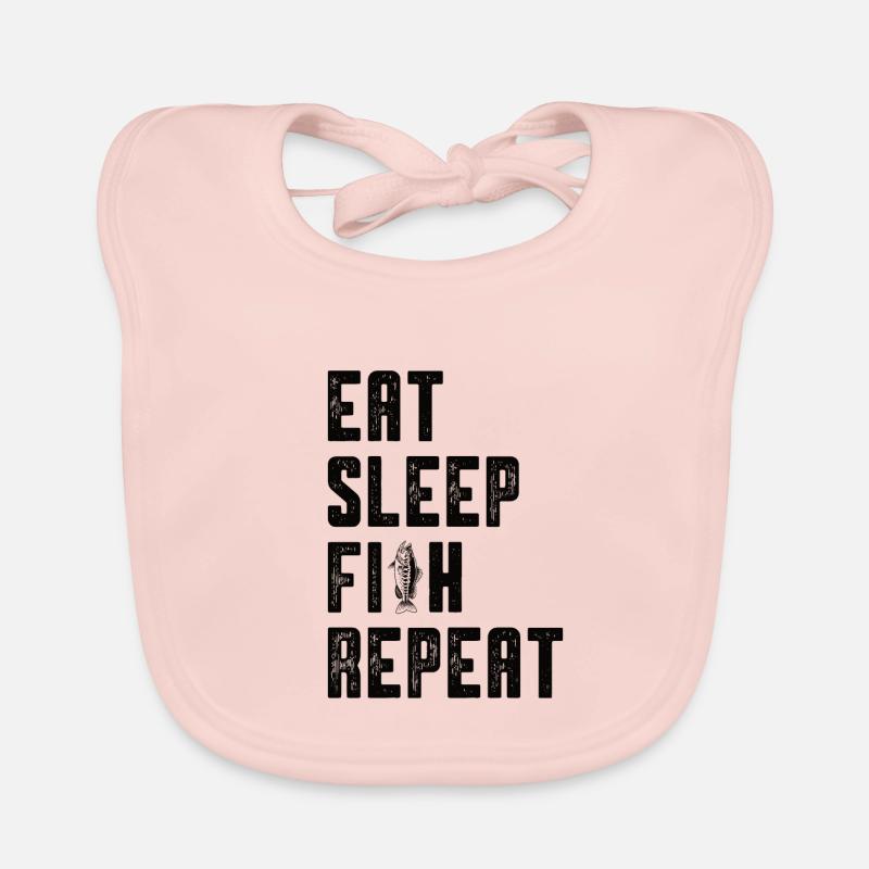 Pêche Pêcheur Pêcheur Appât Cadeau Bavoir bio Bébé