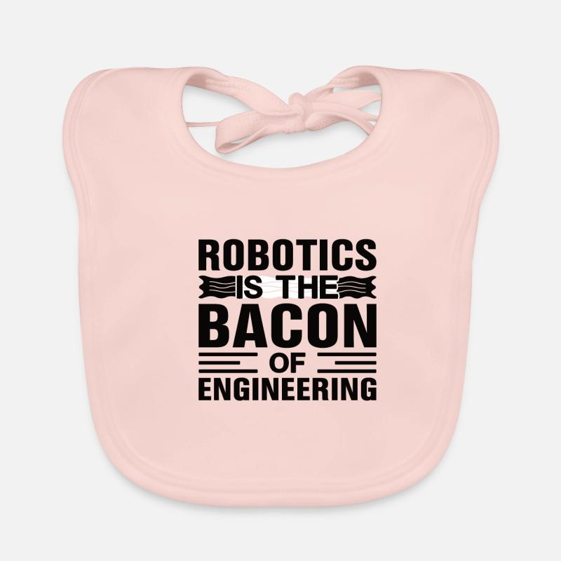 Roboter Programmierer Automatisierungstechniker Baby Bio-Lätzchen