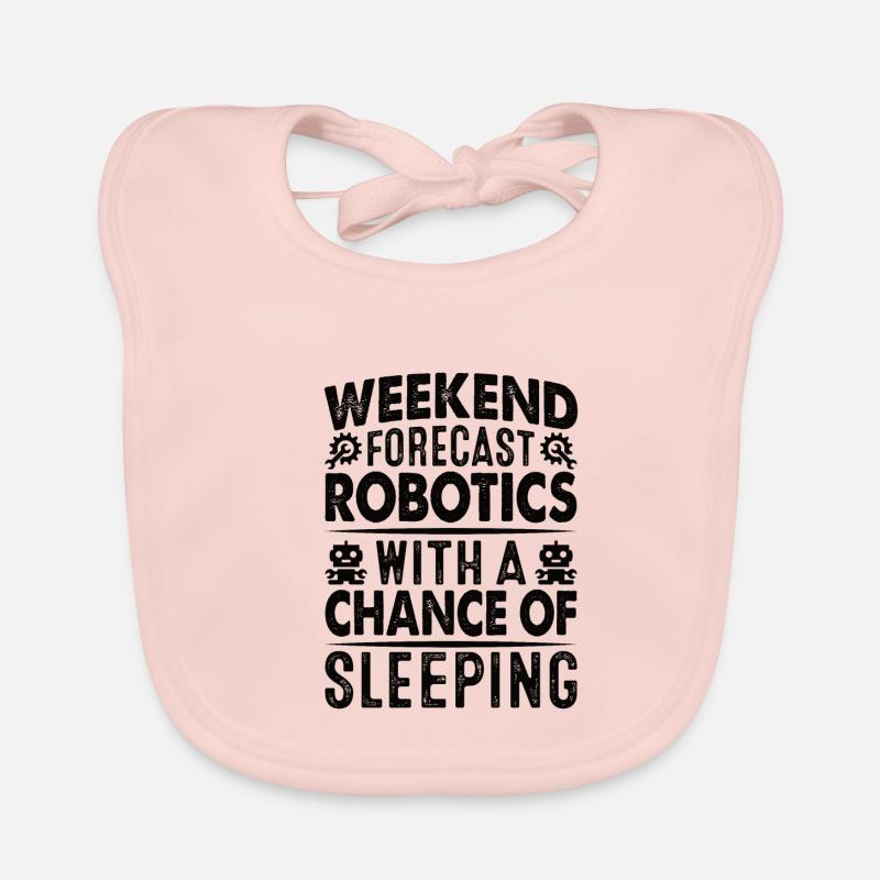 Roboter Programmierer Automatisierungstechniker Baby Bio-Lätzchen