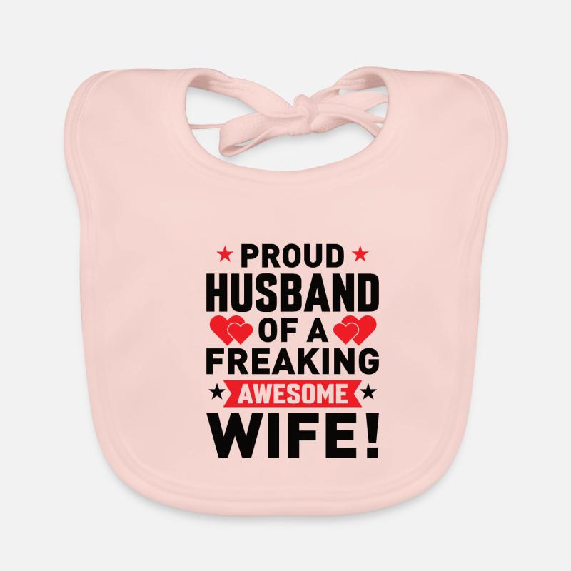 Beste Ehefrau Baby Bio-Lätzchen