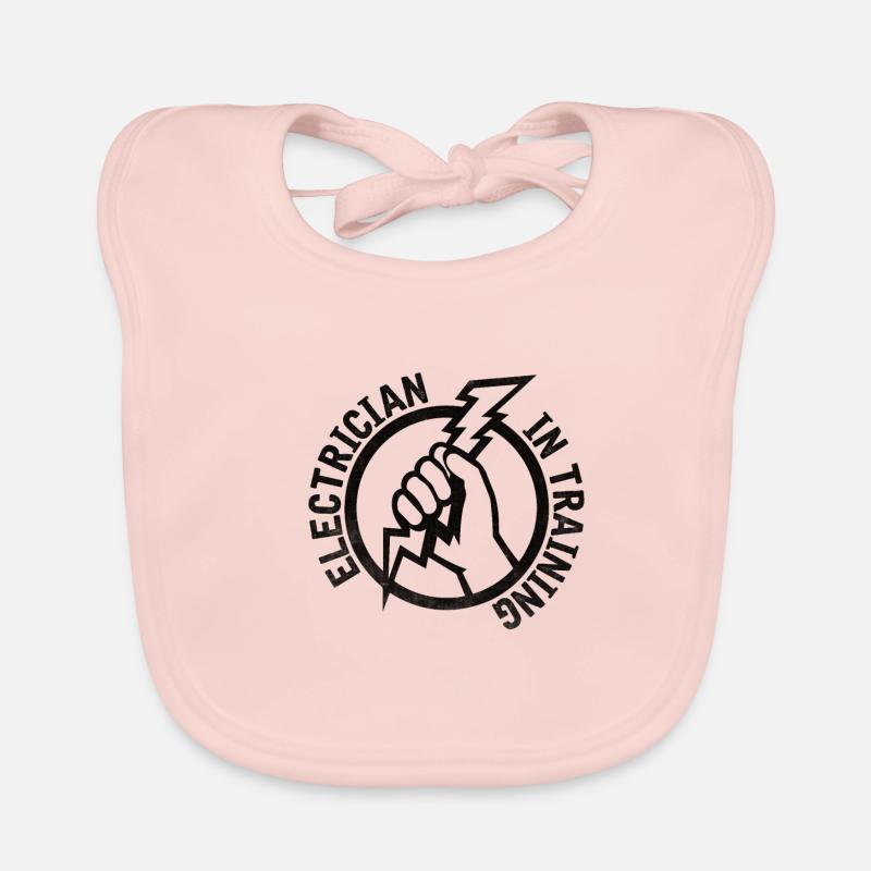 Electrician Electrical Engineering Training Electronics Organic Baby Bibs