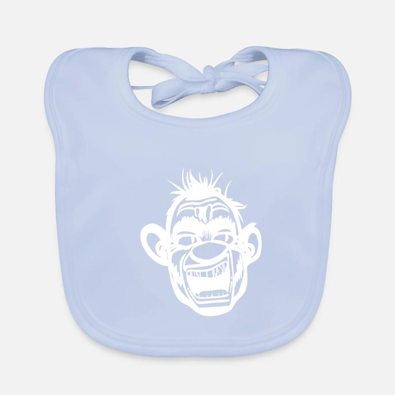 NICEäffschäTRASH Baby Bio-Lätzchen