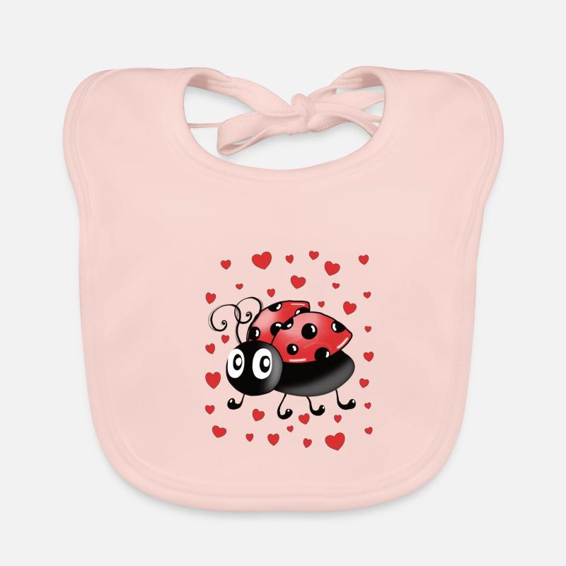LADYBUG OUTFIT Organic Baby Bibs