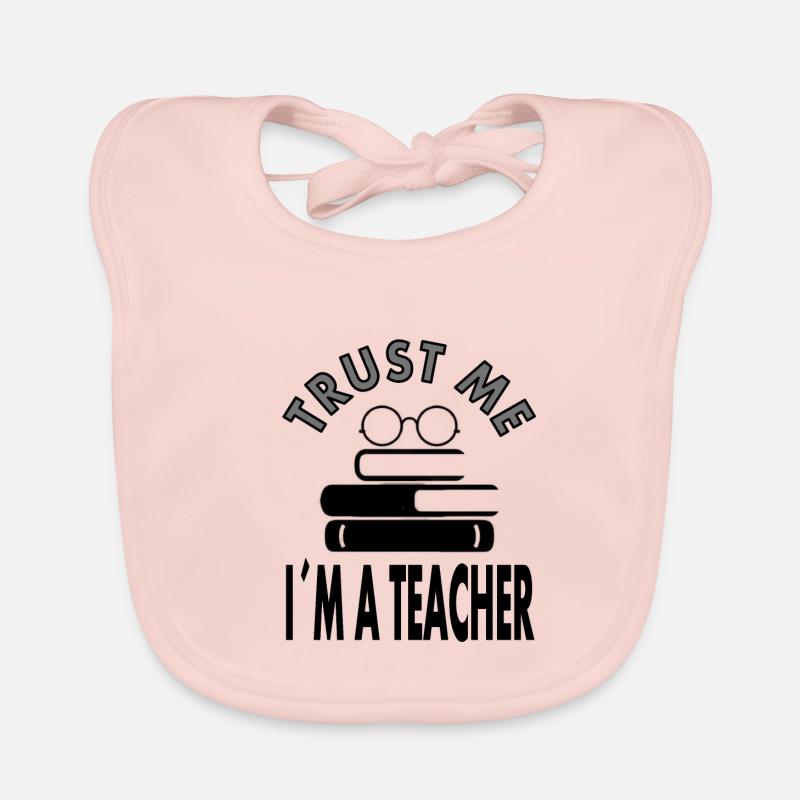 Enseignant Enseignant Enseignant Idée cadeau enseignant enseignant Bavoir bio Bébé