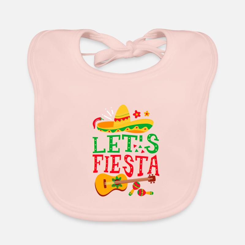 Lets Fiesta Organic Baby Bibs