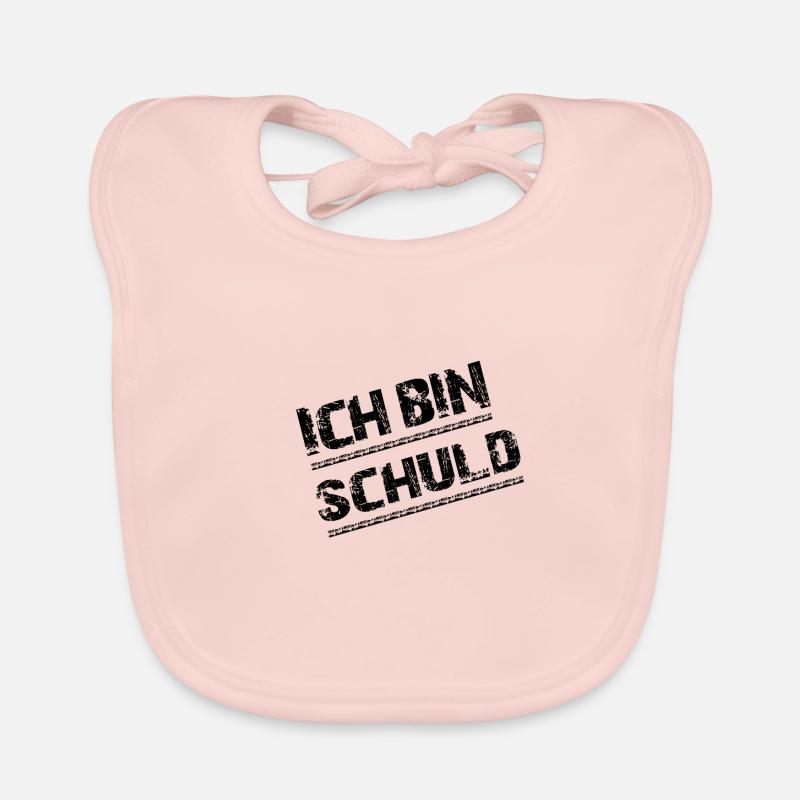 Ich bin schuld Baby Bio-Lätzchen