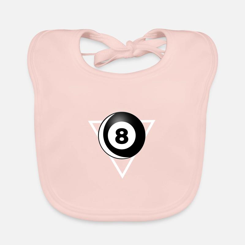 Billard 8 Bavoir bio Bébé