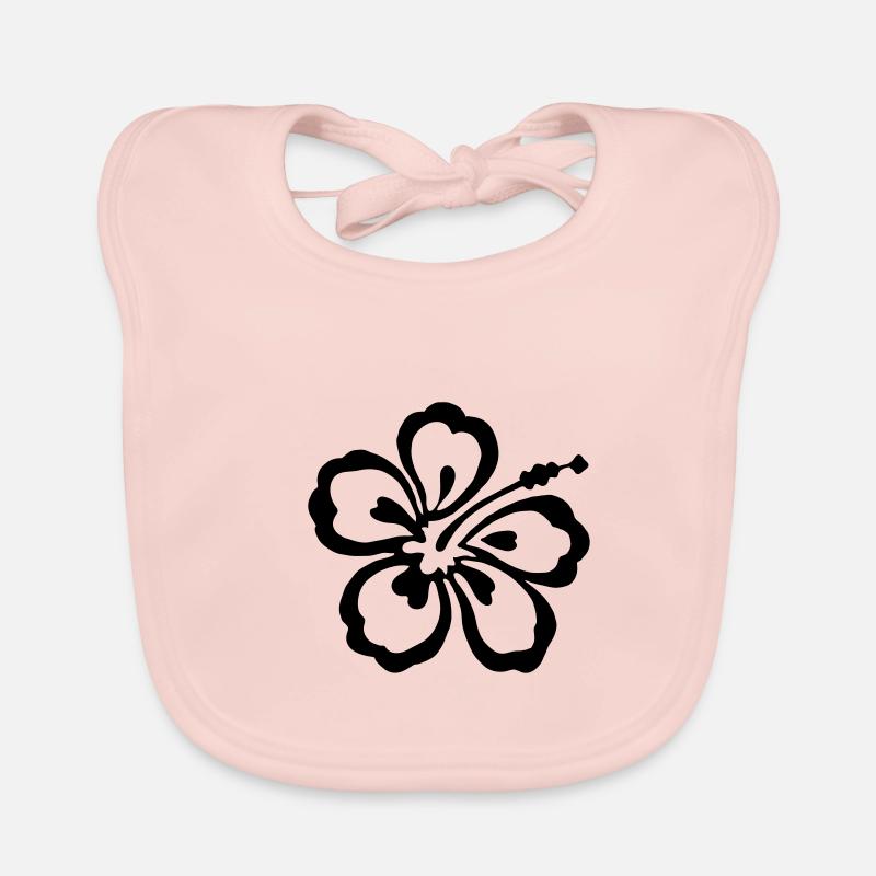 Hibiscus Bavoir bio Bébé
