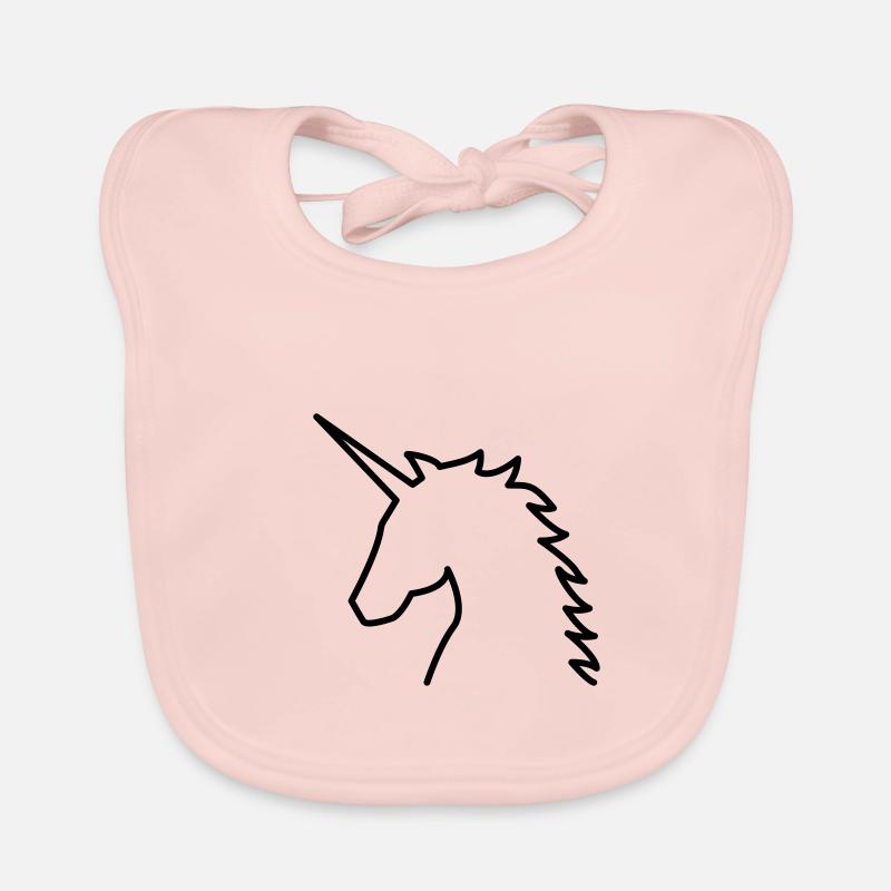 unicorn Organic Baby Bibs