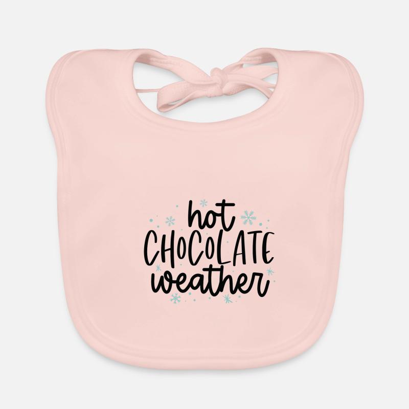 Temps de chocolat chaud Bavoir bio Bébé