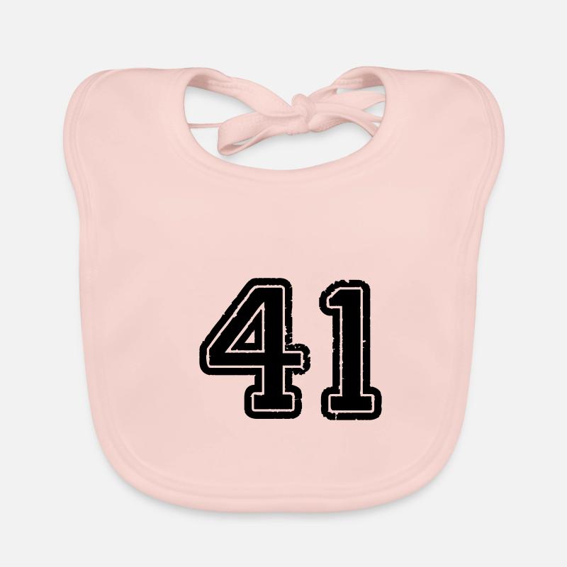 41 - Organic Baby Bibs - rose