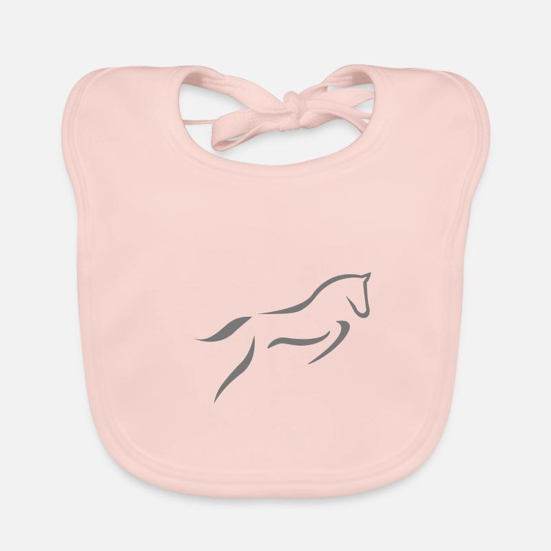 Springpferd Bavoir bio Bébé
