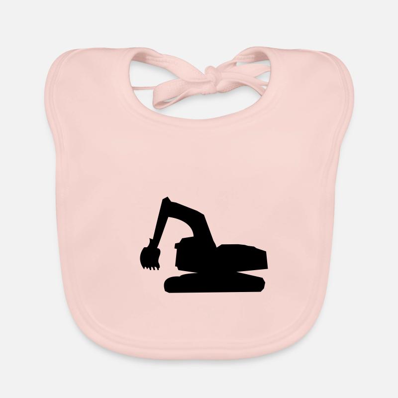 pelleteuse Bavoir bio Bébé