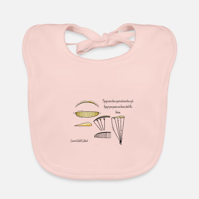 Gleitschirm Pilot Paragliding Aereo Baby Bio-Lätzchen