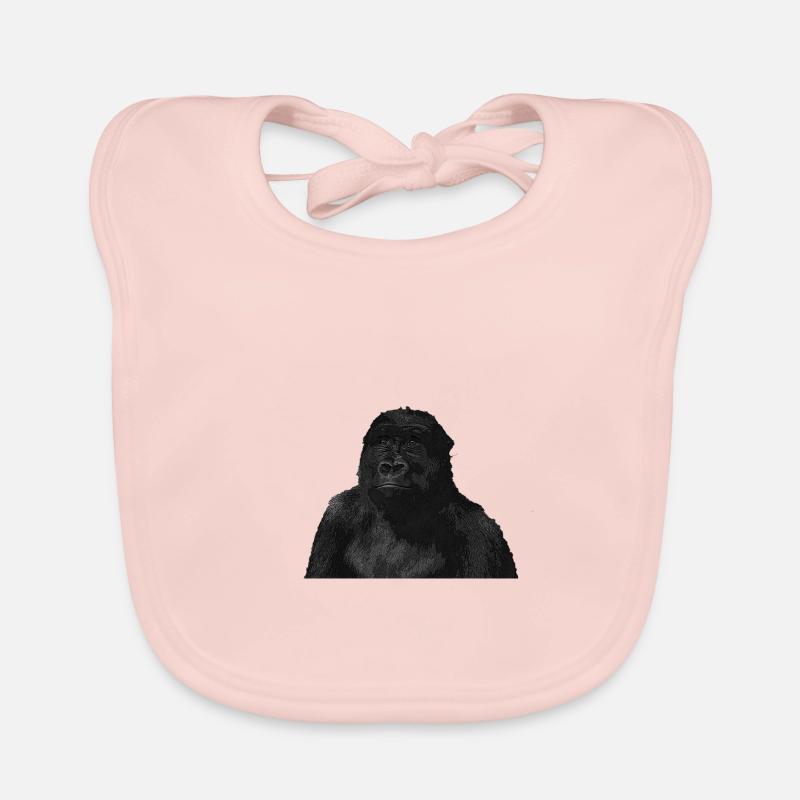 Affe Baby Bio-Lätzchen