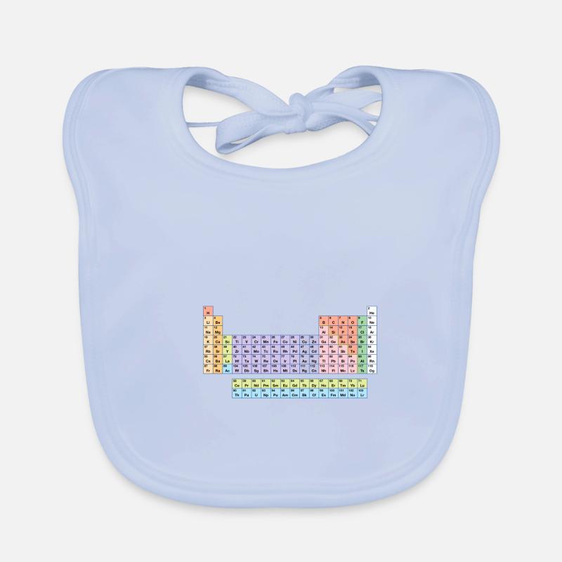 periodic table Organic Baby Bibs