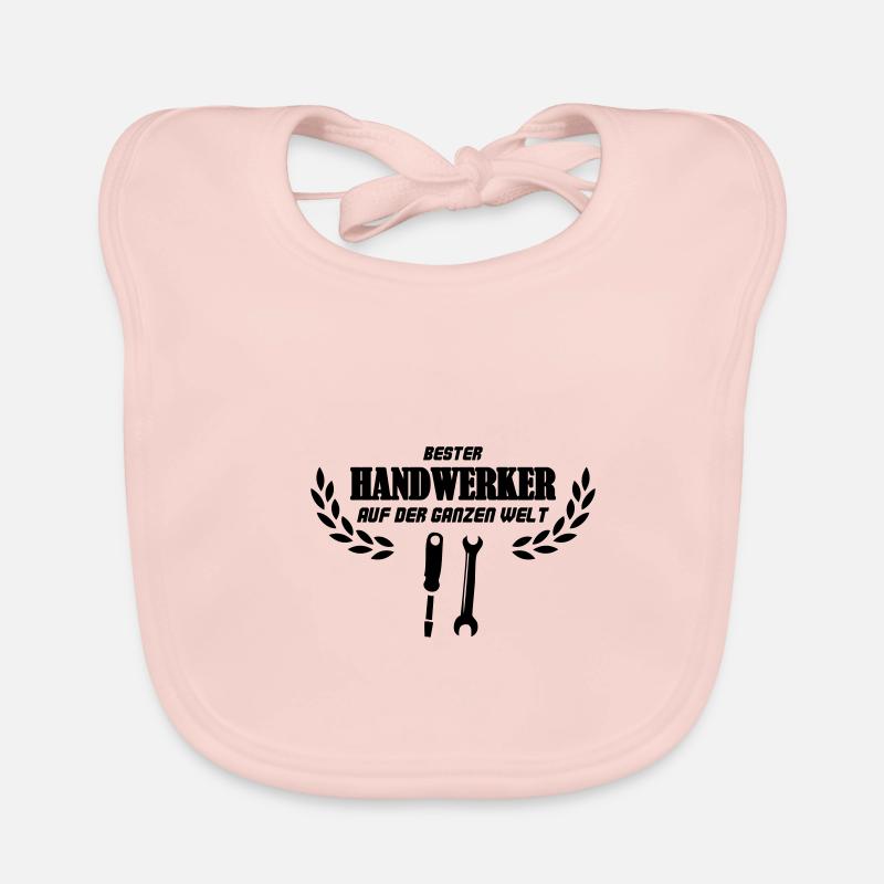 bester handwerker Baby Bio-Lätzchen