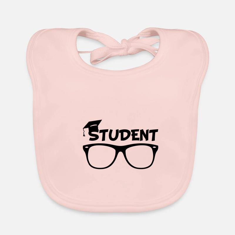 college student Organic Baby Bibs