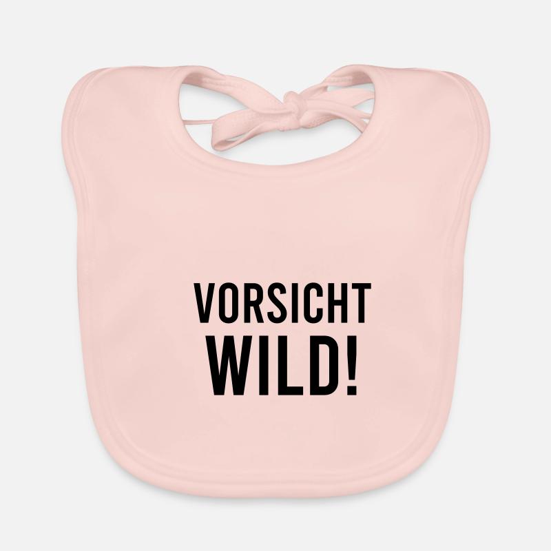 Vorsicht Wild! Baby Bio-Lätzchen
