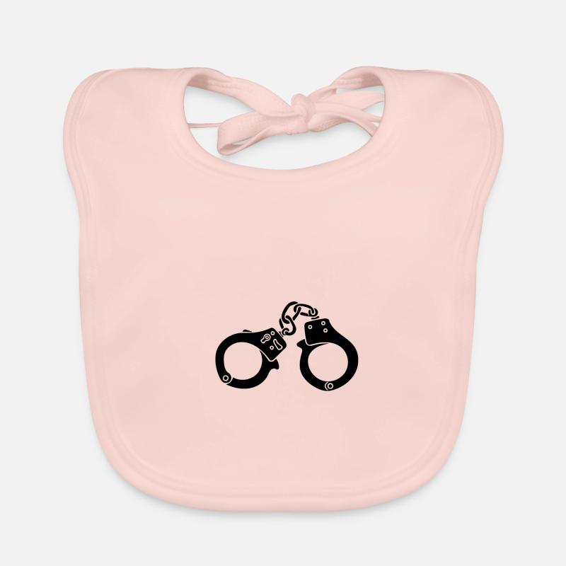 Handschellen Baby Bio-Lätzchen