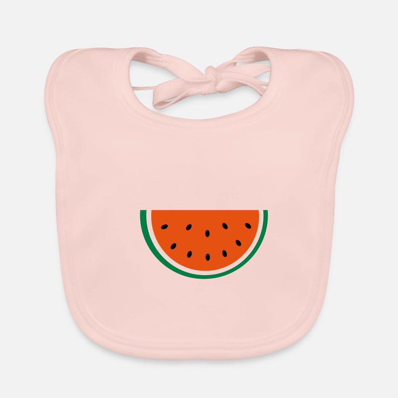 pastèque Bavoir bio Bébé