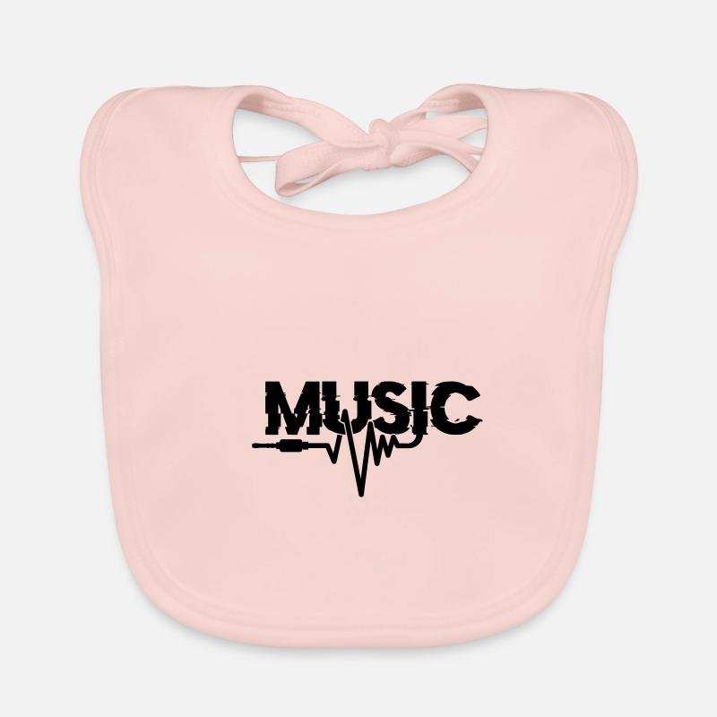 Musik Baby Bio-Lätzchen