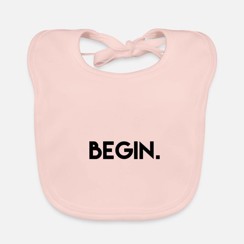 Begin. texte Bavoir bio Bébé