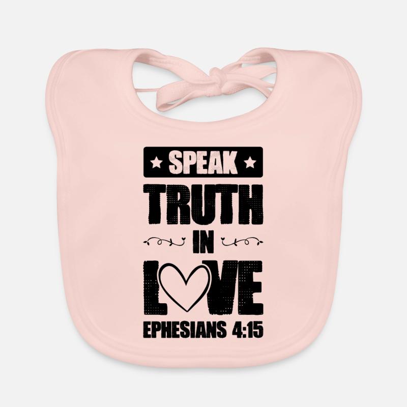 bibel liebe verse Baby Bio-Lätzchen