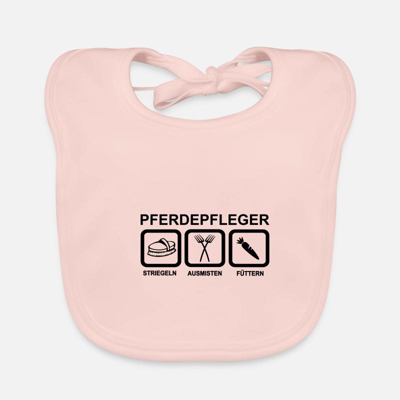 Pferdepfleger Baby Bio-Lätzchen