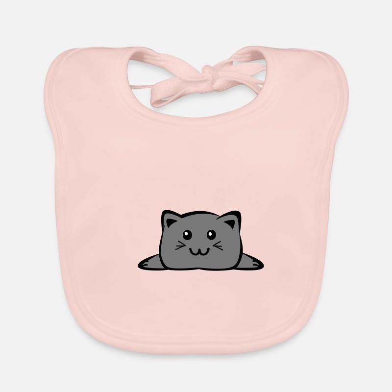 Cat Chibi Baby Bio-Lätzchen
