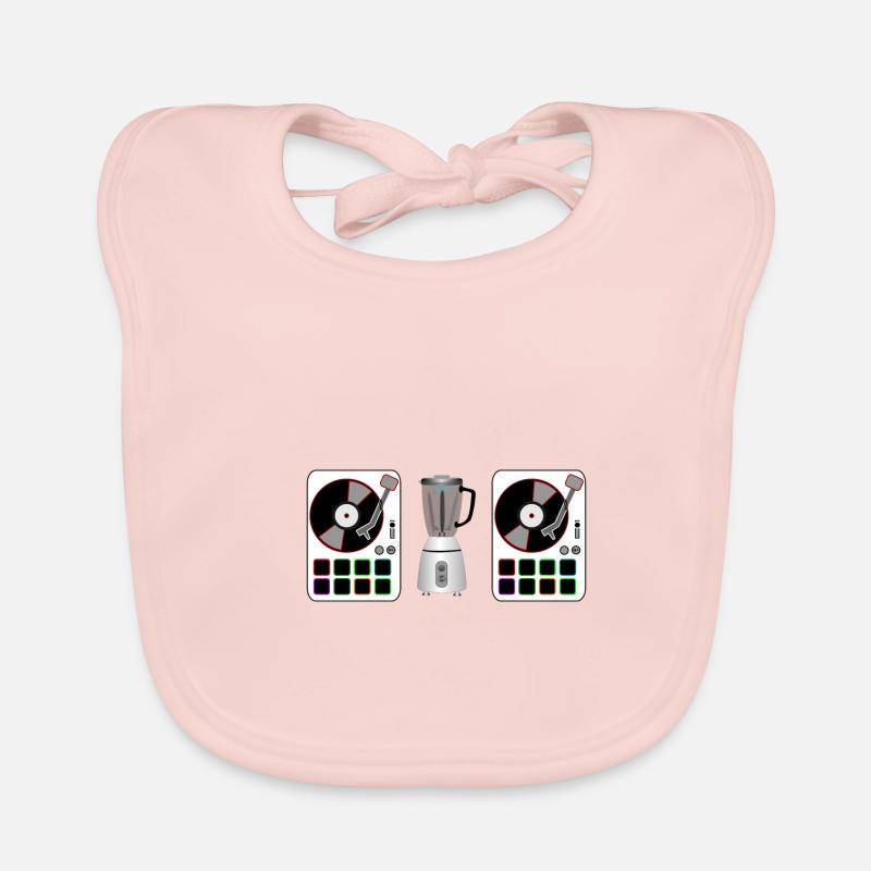 DJ Controller mit Mixer Baby Bio-Lätzchen