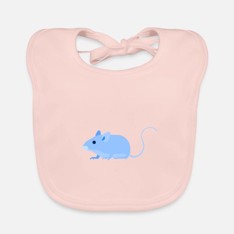 Urban - mouse Organic Baby Bibs
