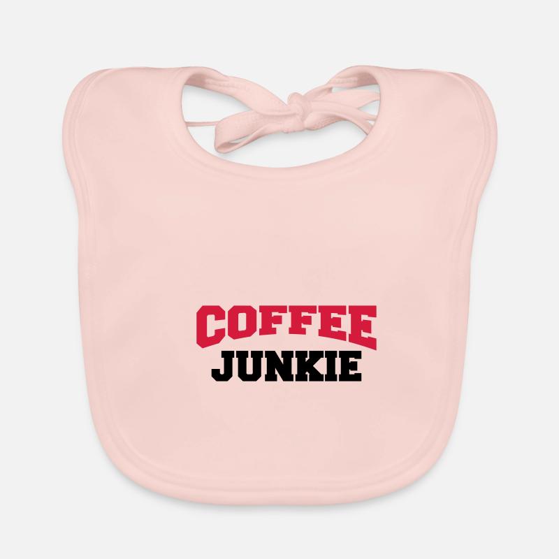 Accro au café Bavoir bio Bébé