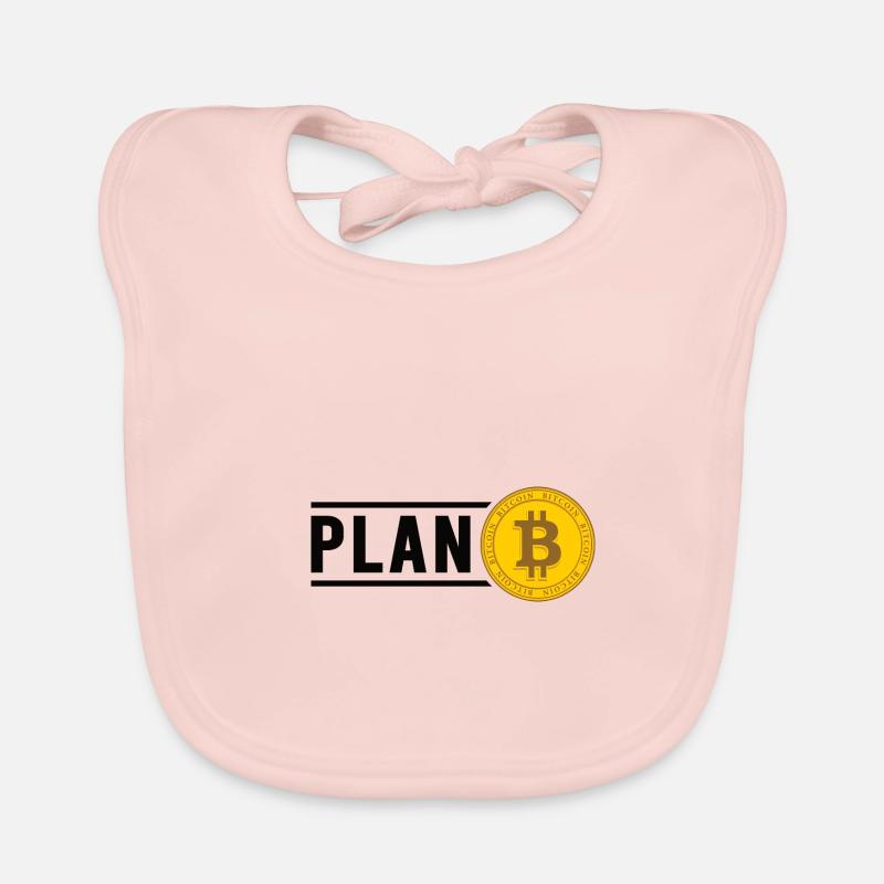 Bitcoin Plan B BTC Satoshi Crypto Hodl Maximalist Organic Baby Bibs