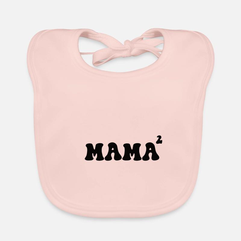 Zweifache Mutter Mama Eltern Geburt Baby Bio-Lätzchen