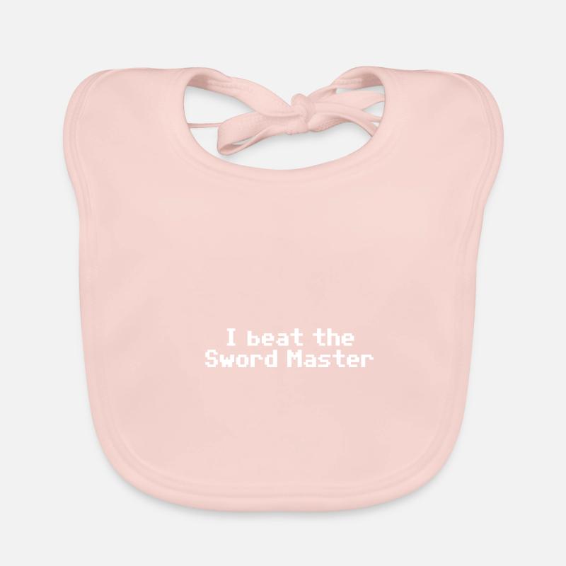 J'ai battu le maître de l'épée Bavoir bio Bébé