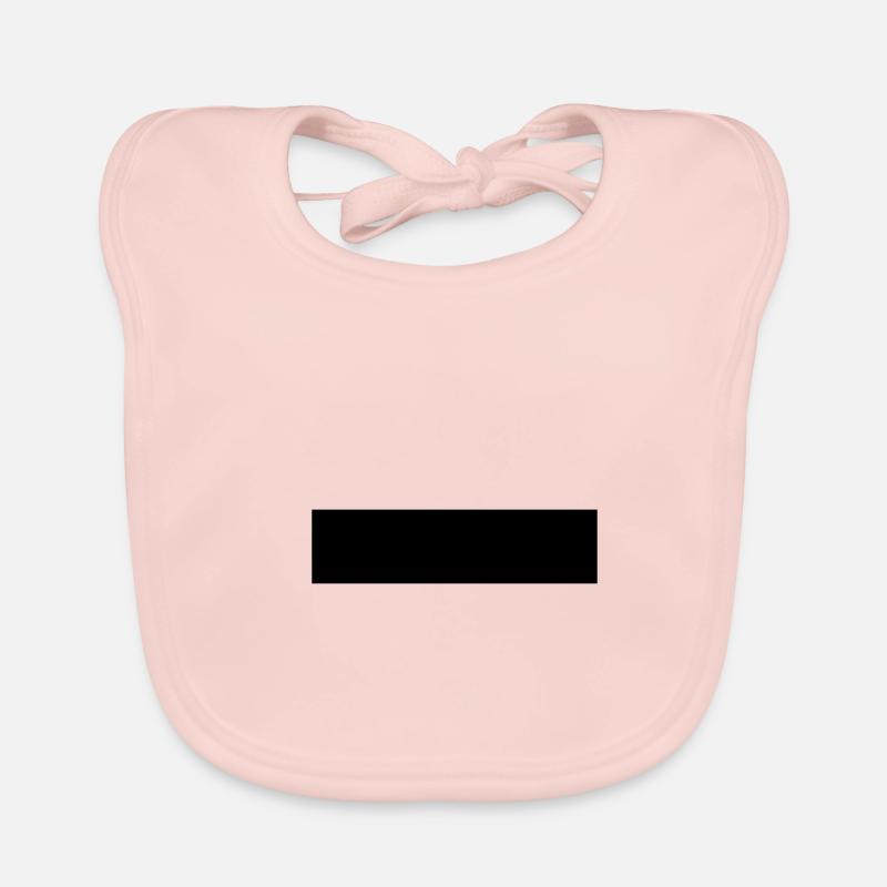 Straight Line - Baby Bio-Lätzchen - Rose