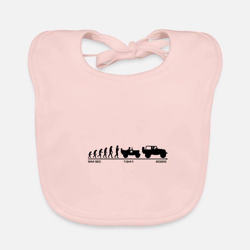 Jeep Evolution update 2020 Organic Baby Bibs