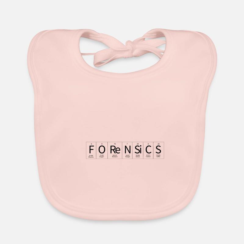 Securing traces - Kripo Polizei Kriminaltechnik Organic Baby Bibs