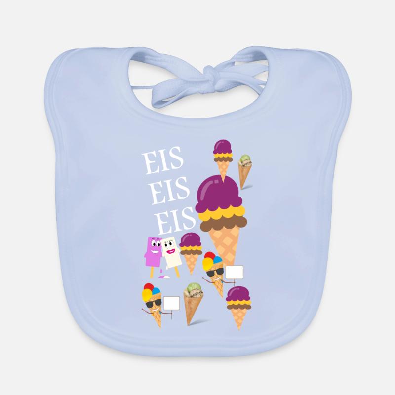 Eis, Eis, Eis Baby Bio-Lätzchen