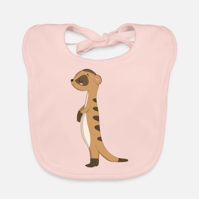 Suricate Sibossr Bavoir bio Bébé