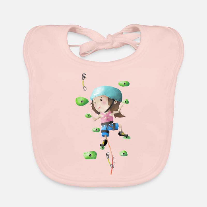 Bébé grimpeur Bavoir bio Bébé