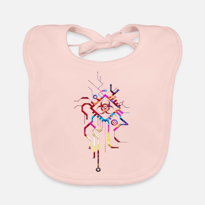 Hacking Hacks Hacker Computer Malware eSport Trojaner Baby Bio-Lätzchen