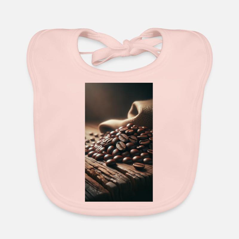 Coffee beans Organic Baby Bibs