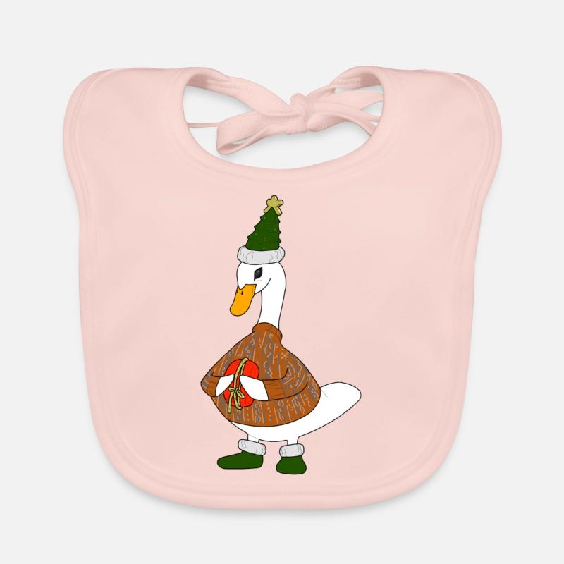 Canard de Noël Bavoir bio Bébé