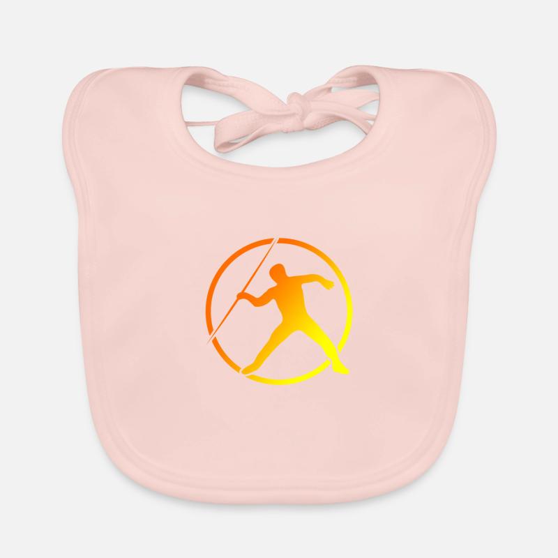 lancer de lance discipline lance-lance athlétisme Bavoir bio Bébé