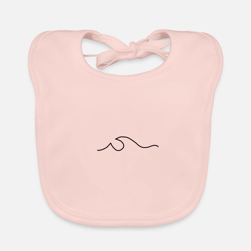vague Bavoir bio Bébé
